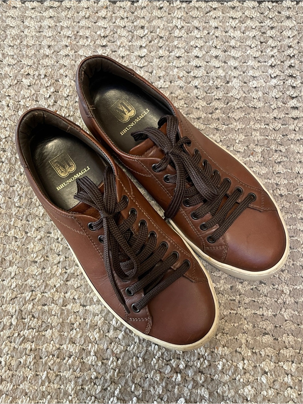 Bruno Magli Westy Leather Sneakers